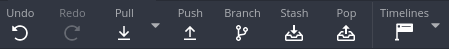 GitKraken Top Bar